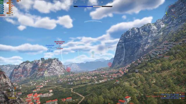 WAR THUNDER PC - WW2 DOGFIGHTING GAMEPLAY w/Joystick - 8 смотреть онлайн