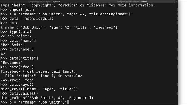 JSON and Python смотреть онлайн