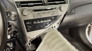 2010-2015 Lexus RX350 RX450h Radio Stereo Head Unit Replacement Instructions