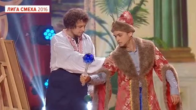 Лукас и Игорь Ласточкин Гетьман и его булава Лига Смеха, смешное видео смотреть онлайн