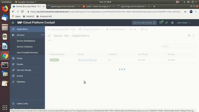 Deploy simple CRUD website using MongoDB and Python-Flask on SAP Cloud Platform смотреть онлайн