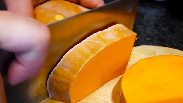 Печена тиква с мед, орехи и канела - лесен десерт (епизод 193) смотреть онлайн