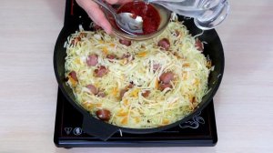 Капуста тушеная с охотничьими колбасками Просто и очень вкусно