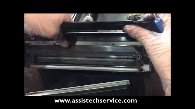 Manutenção unidade de cilindro M2040 series. смотреть онлайн