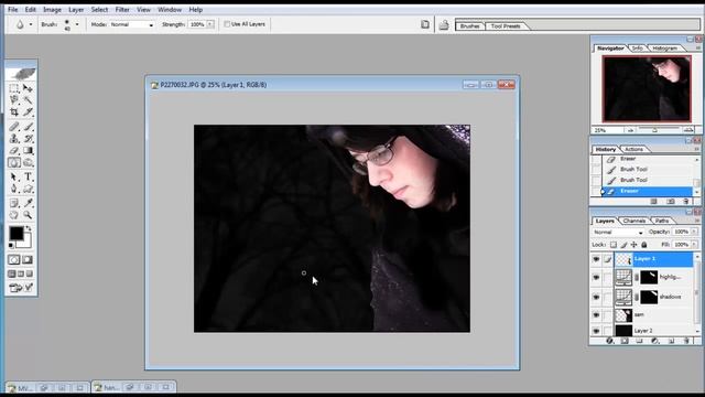 Lighting Effects in Photoshop смотреть онлайн