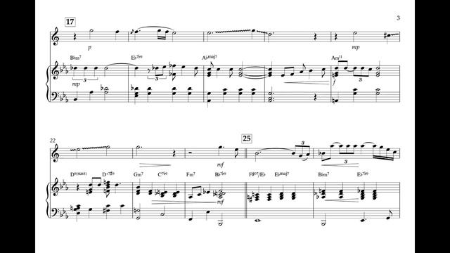Misty for Eb Instrument (Alto Sax, Baritone Sax): PLAY ALONG with Piano Accompaniment смотреть онлайн