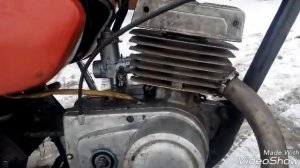 Новый двигатель мотоцикла Минск