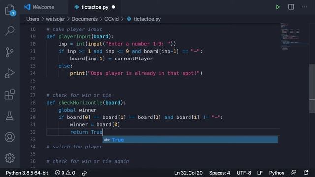 Python TIC TAC TOE Tutorial | Beginner Friendly Tutorial смотреть онлайн