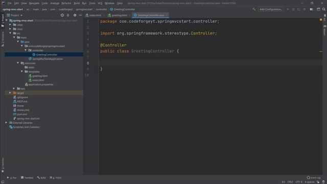 Java Spring Boot - Spring Web MVC - Thymleaf - Example Web Project - Tutorial for Beginners смотреть онлайн