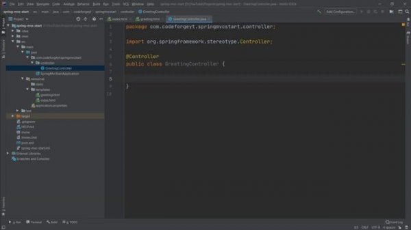 Java Spring Boot -  Spring Web MVC - Thymleaf - Example Web Project - Tutorial for Beginners