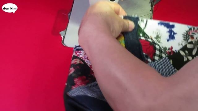DIY 삼각 사각 패치웍 토트백 / 