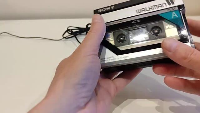 Кассетный плеер Sony WM-W800 1986г смотреть онлайн