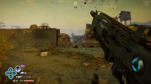 Rage 2 Прохождение на русском #41. Бандитское логово Свалка Нагибателя (контейнеры), нагнул и свали смотреть онлайн