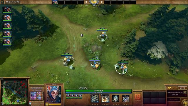 Dota 2 - Блинк комбо на Meepo вручную смотреть онлайн