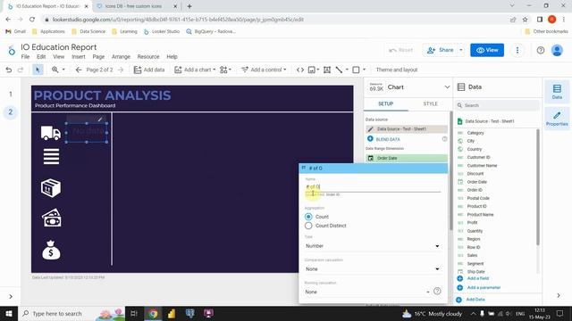 CREATE STUNNING Dashboard in Google Looker Studio from scratch | Google Looker Studio Tutorial смотреть онлайн