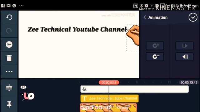 How To Make Handwriting Effect Vedio In Kinemaster# Kinemaster Tutorial, Kinemaster Pro Video Edito