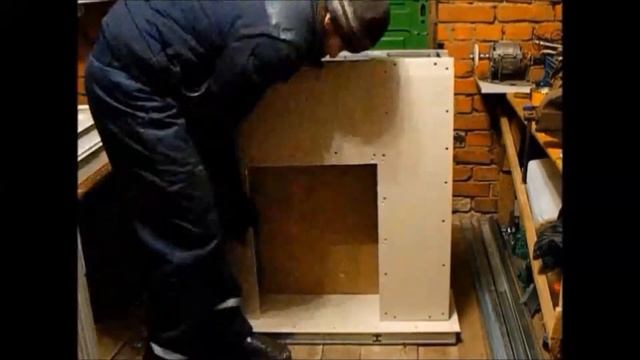 Портал для камина из гипсокартона. Часть 1/ Hand Made смотреть онлайн