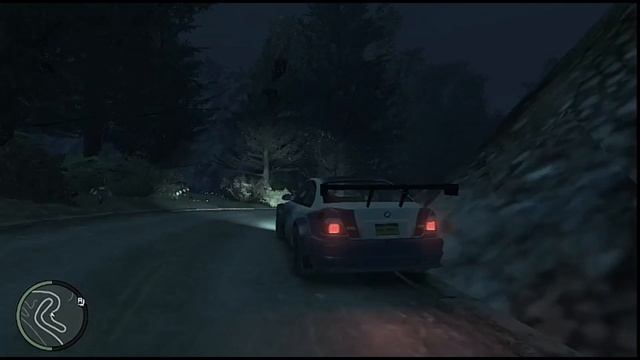 Driving around ClockWork Mountain | GTA IV | BMW M3 E46 GTR смотреть онлайн
