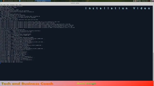How to Install VirtualBox in Ubuntu Studio (Command line) смотреть онлайн