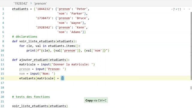 Exercice Fichiers (CSV-JSON-PICKLE) - Partie 1 sur 4 смотреть онлайн
