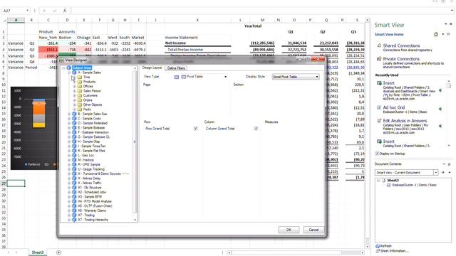 Using Smart View to Combine OBIEE and Essbase Data смотреть онлайн