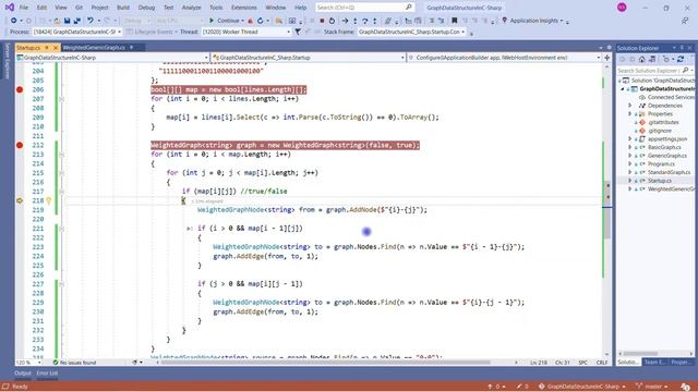 Graph Data Structure | Dijkstra Algorithm | Game Map | Shortest Path | C# смотреть онлайн