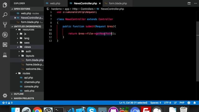 Import and export data in Laravel || maatwebsite || Laravel tutorial for beginners смотреть онлайн