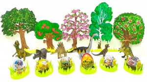Динозавры и 6 сюрпризов MARVEL,Фиксики,Три Кота, Мадагаскар, Тролли, ZOO For Kids