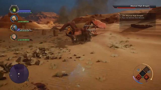 Dragon Age: Inquisition - Western Approach Dragon (High Abyssal Dragon) смотреть онлайн