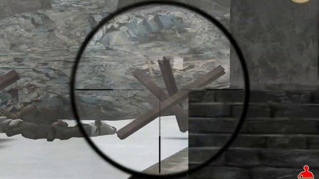 World War II Sniper: Call Of Victory (PC, 2004) Миссия 6 Наступление в Арденнах. Осада смотреть онлайн