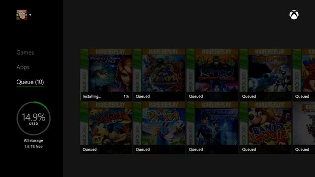 Installing Rare Replay Microsoft Xbox one 30 Great GAMES! Classic Battletoads Perfect Dark смотреть онлайн