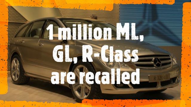 1 Million ML, GL, R-Class are recalled смотреть онлайн