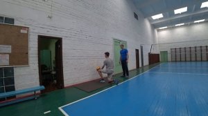 Упражнение для тренировки подачи. Волейбол для начинающих. Обучение волейболу.