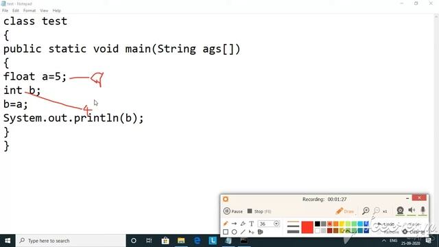Java incompatible types: possible lossy conversion in tamil|java Tamil tutorial|java for you смотреть онлайн