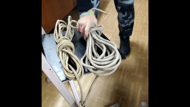 Ч.1 Спортивный туризм, теория, крепление верёвки к опоре смотреть онлайн