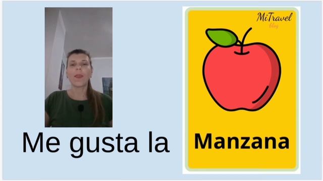 Фрукты на испанском языке. Испанский для начинающих. смотреть онлайн
