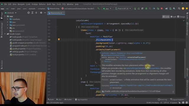 NEW Lazy Column's Item Position Animation - Reordering Animation with Jetpack Compose ? смотреть онлайн