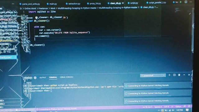 Web Scrapping data into DB/ CSV or Json Format using Multithreading process смотреть онлайн
