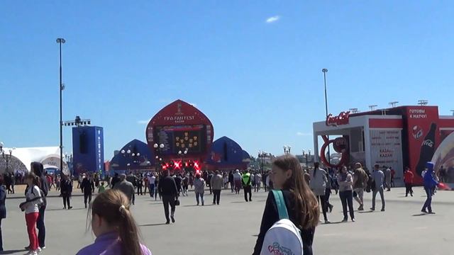 16 июня в Казани прошел первый матч в рамках ЧМ-2018 по футболу смотреть онлайн