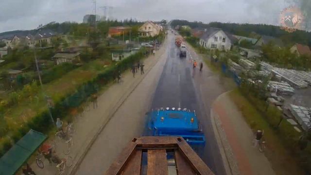 Pommernkogge UCRA Landtransport Zeitraffer Timelapse Torgelow - Ueckermünde смотреть онлайн