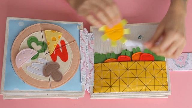 "сладкие пирожные", развивающая книжка, BIGBOOK (L), BABYBOOKLAVKA смотреть онлайн