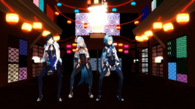 [mmd] SIDE TO SIDE | GENSHIN IMPACT смотреть онлайн