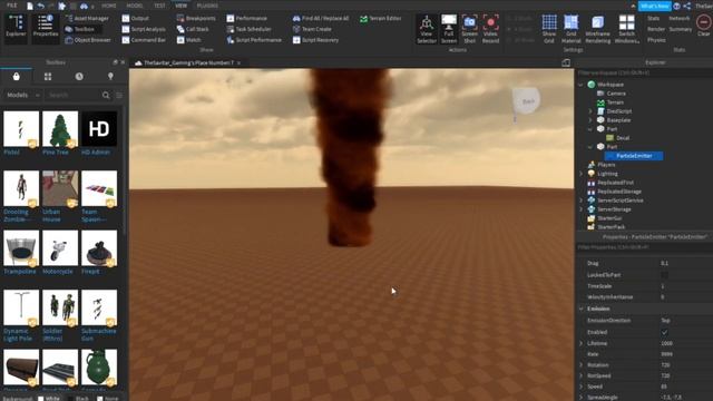 How to make a Tornado In Roblox Studio|Simple|Part 1 смотреть онлайн
