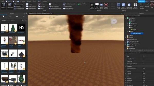 How to make a Tornado In Roblox Studio|Simple|Part 1