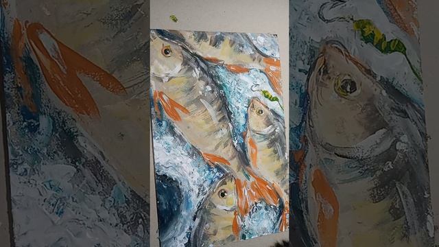 Ловись,рыбка ,большая и маленькая.Зимняя рыбалка в живописи. смотреть онлайн