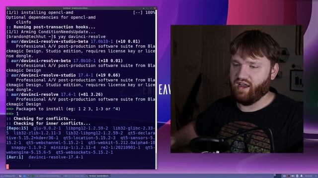 How to Install DaVinci Resolve in Linux (AMD/NVIDIA) смотреть онлайн