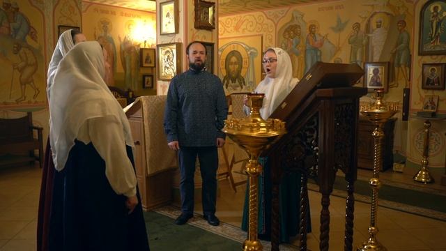 Тропарь Рождества Христова, глас 4 из храма Святителя Николая НМИЦО ФМБА России смотреть онлайн