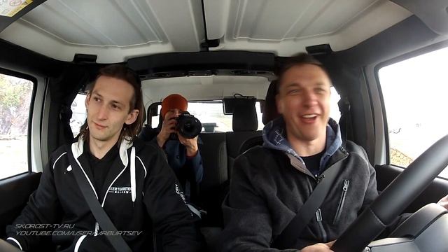 Тест-драйв Jeep Wrangler на полигоне Jeep Territory