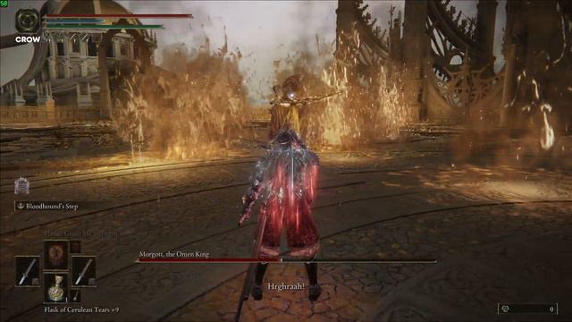 Elden Ring - DUAL KATANA (Bloody Wolf) Vs Morgott, The Omen King [NO DAMAGE] Solo Gameplay смотреть онлайн
