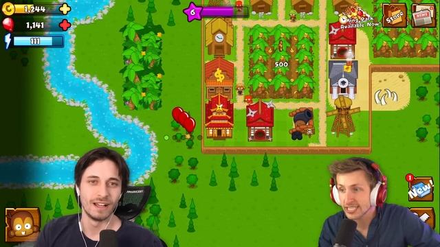 Bloons Monkey City is harder than you think. смотреть онлайн